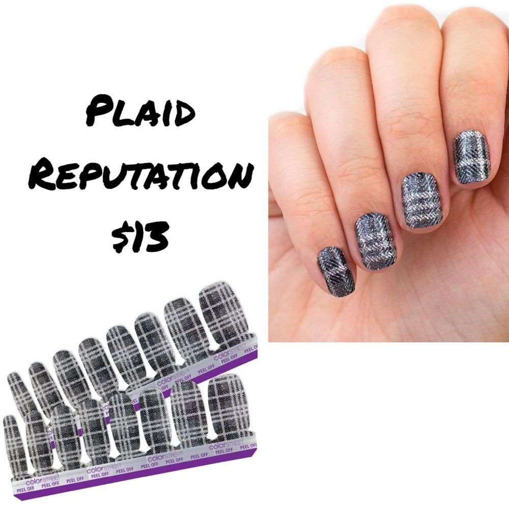 Color Street NEW Fall color Plaid Reputation